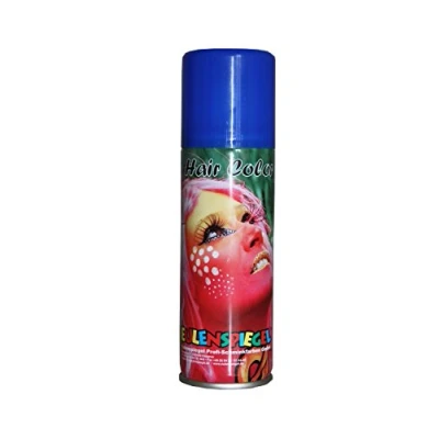 Abbildung von Eulenspiegel 819333 Color Haarspray, blau, 125 ml, Karneval, Halloween, Mottoparty