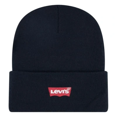 Abbildung von Levi&#039;s LAN CORE Batwing Beanie Unisex Mütze für Kinder, Größe: One Size, Black