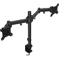 Abbildung von ENDORFY Atlas Double, Solide Metallkonstruktion, bis zu 8 kg pro Stück, 2x27 max, großer Höhenverstellwinkel, Pivot Funktion, VESA 75x75 mm und 100x100 mm, EY8F003