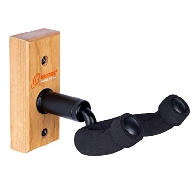 Abbildung von Ortega Guitars Gitarre Aufhängung Zubehör Wandaufhängung für Holz, Hellbraun (OGH 1CW)
