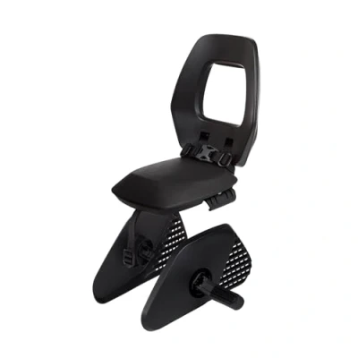 Abbildung von Kindersitz Für Hinten Bobike One Junior Schwarz/Braun Gepäckträgerbefestigung