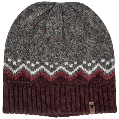 Abbildung von FJALLRAVEN Unisex Övik Knitted Hat M tze, Dark Garnet, Einheitsgröße EU