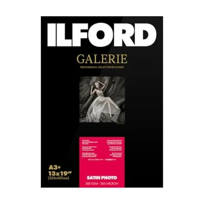 Abbildung von ILFORD GALERIE Satin Photo 260gsm A3+ 329mm x 483mm 25 Blatt