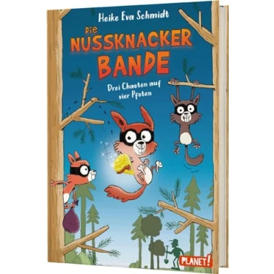Abbildung von Nussknacker Bande 1: Drei Chaoten auf vier Pfoten: Lustiges Kinderbuch #LeseChecker*in (1)