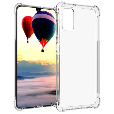 Abbildung von Samsung Galaxy A41 Hülle Silikon iMoshion Soft Case/Backcover Handyhülle Transparent Liebe Design