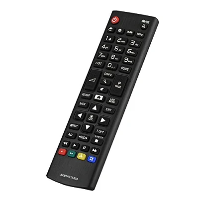 Abbildung von Fernbedienung, DC3V Fernbedienung Ersatz Silikontasten Gute Signalübertragung für LCD TV AKB7915324