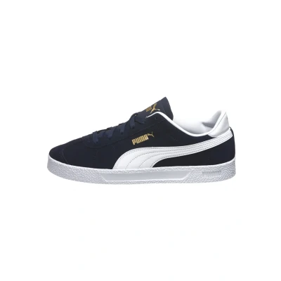 Abbildung von puma CLUB Sneaker low, Größe: 42, Peacoat white gold Leder und textil