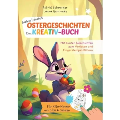 Abbildung von Meine liebsten Ostergeschichten zum Vorlesen und Fingerstempel Bildern:: Für Kita Kinder von 3 bis 6 Jahren. Farbiges Buch.