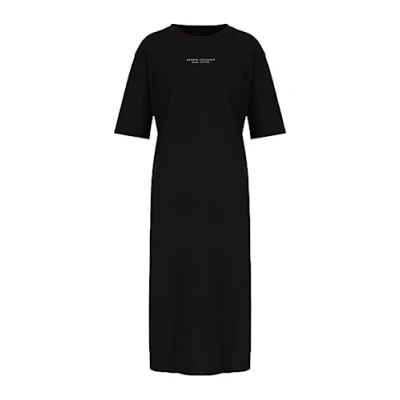 Abbildung von Armani Exchange Damen T Casual Dress, Black, XL