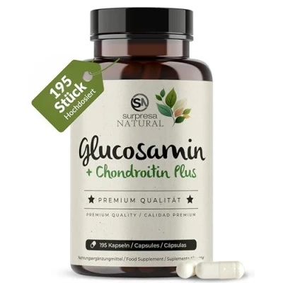 Abbildung von Surpresa Natural Glucosamin Chondroitin Kapseln
