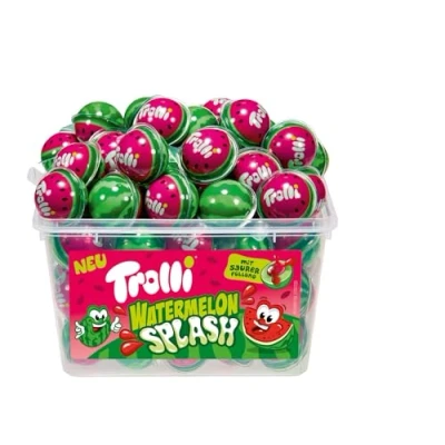 Abbildung von Trolli Dosen Diverse Sets 1er 2er 3er 4er Set Büro Party Mischpaket Grosspackung 1x Watermelon &amp; 1xHLKauf Block