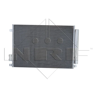 Abbildung von NRF EASY FIT 35753 Klimakondensator mit Dichtungen Trockner 11,8 8,8 Aluminium 506 FIAT: 500 Schrägheck, Panda III Schrägheck kfzteile,