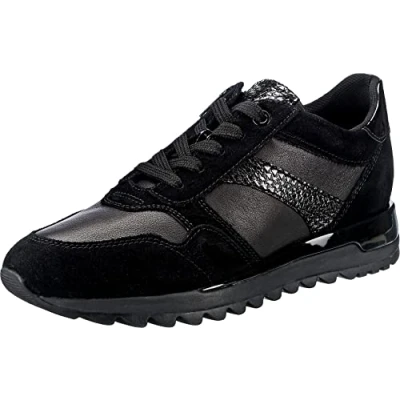 Abbildung von Geox Tabelya Sneaker low, Damen, Größe: 36, Black Schuhe