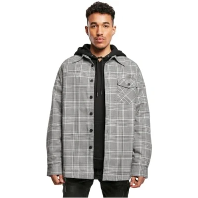 Abbildung von Cayler &amp; Sons Herren Plaid OUT Quilted Leichte Jacke, Herren, Größe: XL, Black/white