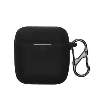 Abbildung von kwmobile Hülle kompatibel mit Marshall Minor IV/Minor 4 Kopfhörer Silikon Schutzhülle Etui Case Cover Schoner in Schwarz