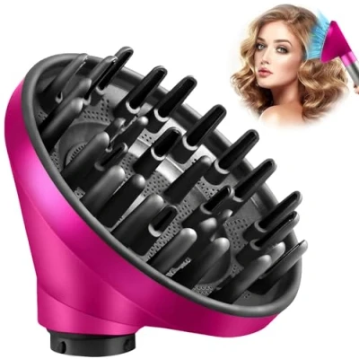 Abbildung von Diffusordüse für Dyson Airwrap Styler Aufsatz, Umwandlung Curling in einen Haartrockner, Haardiffusor Zubehör