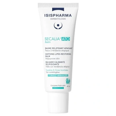 Abbildung von ISISPHARMA Secala Ato Balm 40 ml flüssiger Balsam schnell einziehende Haut trockene und atopische reduziert die Häufigkeit Intensität von Juckreiz Frankreich