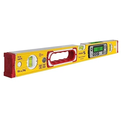 Abbildung von Stabila TECH 196 DL 19829 Digitale vaterpas #####mit Rutschstopper, #####inkl. Tasche 61 cm 0.5 mm/m