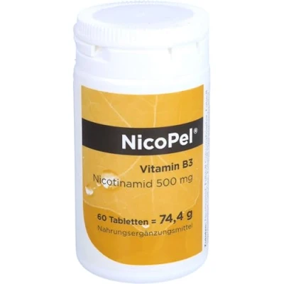Abbildung von Nicopel Nicotinamid 500 mg Kapseln