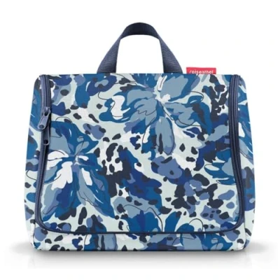 Abbildung von REISENTHEL® Tragetasche TOILETBAG XL, Kosmetiktasche, Blau, Weiß, 4 Liter, (1 tlg), recyceltes Polyester