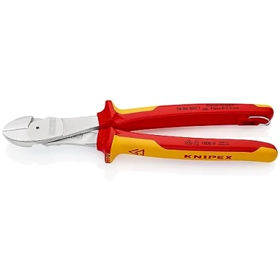 Abbildung von Knipex 74 06 250 T, Diagonale Zange, Orange, Rot, mm, 453 g