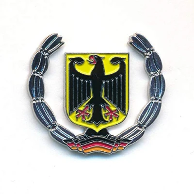 Abbildung von hegibaer Anstecknadel Deutschland Berlin Europa Wappen Adler Pin Anstecker 0916 (1 tlg), edel und exklusiv