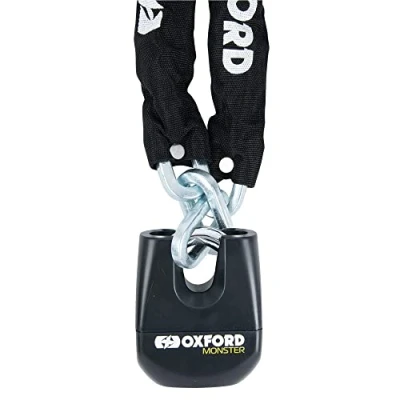 Abbildung von Oxford Monster Kette und Vorhängeschloss, 2,0 m, 12 mm