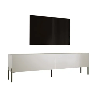 Abbildung von 3E 3xE living.com TV Schrank in Kaschmir mit Beinen Schwarz, A: B: 170 cm, H: 52 T: 32 cm