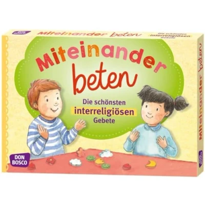 Abbildung von Miteinander beten: Die schönsten interreligiösen Gebete (Inspirationskarten für Kinder)