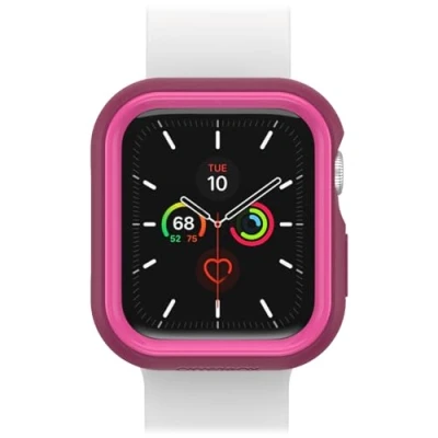 Abbildung von OtterBox Watch Bumper für Apple Series SE (2nd/1st gen)/6/5/4 44mm, stoßfeste, sturzsichere, schlanke Schutzhülle Watch, schützt den Display und die Kanten, Pink