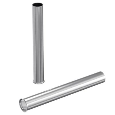 Abbildung von 100x Aderendhülsen unisoliert 0,50mm² / 8mm blank