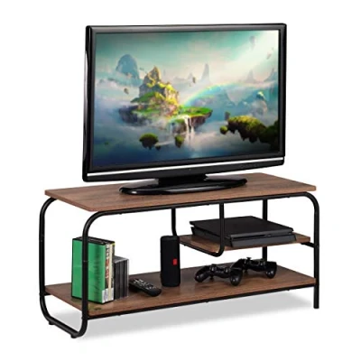 Abbildung von relaxdays TV Regal Board mit Ablage
