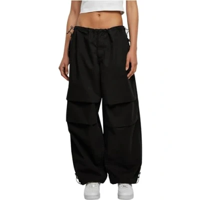 Abbildung von Urban Classics Parachute Stoffhose, Damen, Größe: Medium, Black
