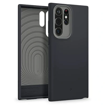 Abbildung von Caseology Nano Pop Hülle Kompatibel mit Samsung Galaxy S22 Ultra 5G Black Sesame