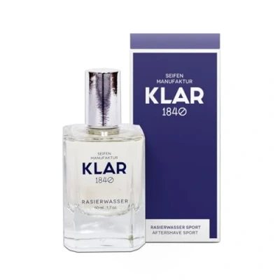 Abbildung von Klar Seifen Rasierwasser Sport, 50ml, für langanhaltendes Frischegefühl, mit sportlich Frischer Duft, After Shave 11348