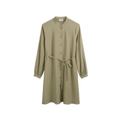 Abbildung von Marc O&#039;Polo Denim Blusenkleid, Damen, Größe: XXS, Dusky green