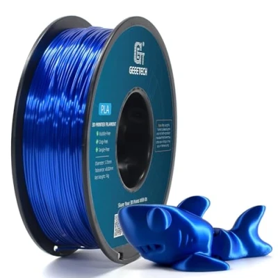 Abbildung von GEEETECH PLA Silk Filament 1.75mm, 3D Drucker 1kg Spool (royal blue)