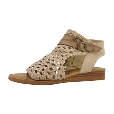 Abbildung von Blowfish Malibu Riemensandalette, Damen, Größe: 39, Gold draped micro Schuhe