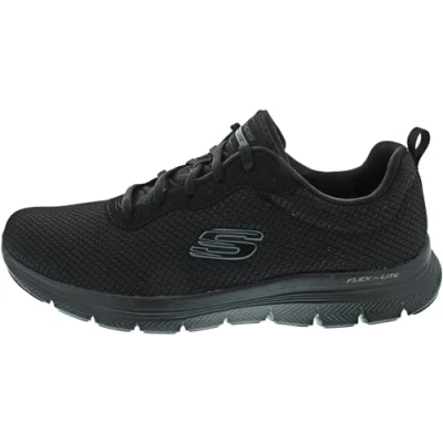 Abbildung von Skechers Sport FLEX Appeal 4.0 Sneaker low schwarz, Damen, Größe: 43, Schwarz Schuhe