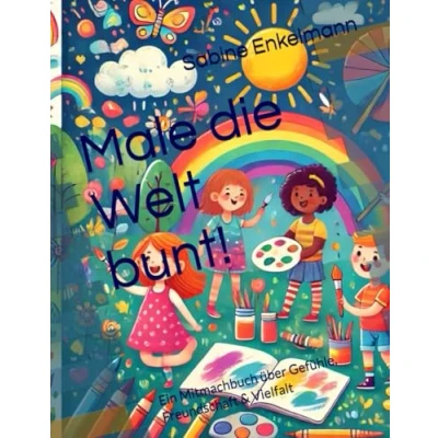 Abbildung von Male die Welt bunt!: Ein Mitmachbuch über Gefühle, Freundschaft &amp; Vielfalt