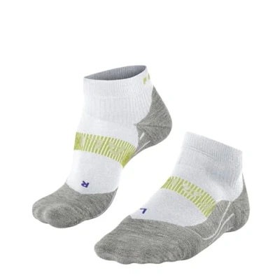 Abbildung von FALKE RU4 Endurance Cool Lauf Socken Weiß/Grau, Gr. 39 41 Optimale Belüftung &amp; Komfort für ausdauerndes Training