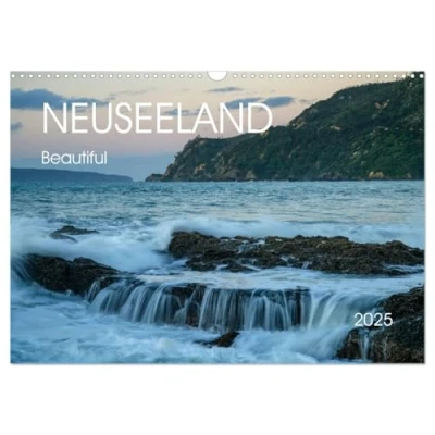 Abbildung von Beautiful Neuseeland (Wandkalender 2025 DIN A3 quer), CALVENDO Monatskalender
