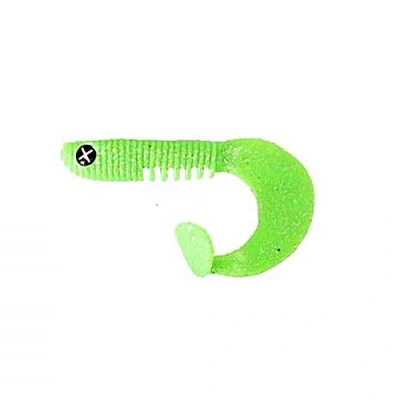 Abbildung von Monkey Lures Curly Lui Shad Apple Bomb 7.5cm (6 Stück) Gummifisch