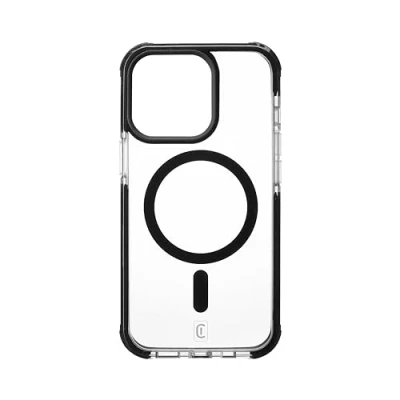Abbildung von Cellularline Tetra Force Strong Guard iPhone 13 Pro Ultra Protective Case, Anti Schock kompatibel mit dem Apple Magsafe Ökosystem Transparent