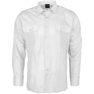 Abbildung von Mil Tec Unisex Hemd 10931007 Hemd, Weiß, XL EU