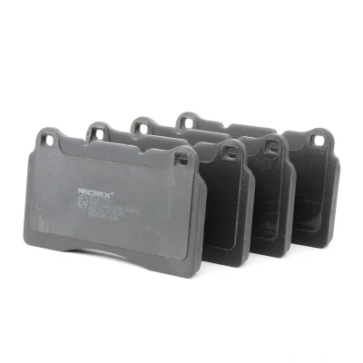 Abbildung von REMSA 0666.10 Bremsbelagsatz Vorderachse mit Klebefolie Zubehör VOLVO: V70 2, S60 I, RENAULT: MEGANE 3 Coupe