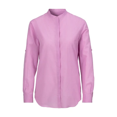 Abbildung von BOSS ORANGE Klassische Bluse C_Befelize_21 Premium Damenmode mit verstellbaren Ärmeln