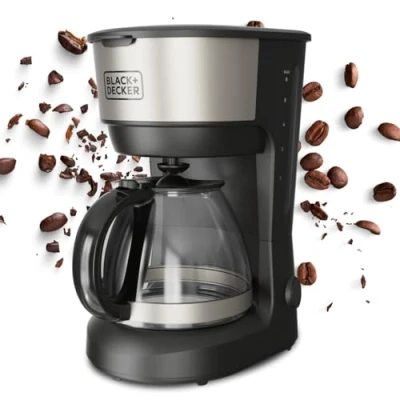 Abbildung von Black &amp; Decker BXCO600E, 600 W, Schwarz, Edelstahl