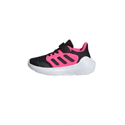 Abbildung von adidas Performance Tensaur Laufschuh Straße für Kinder, Größe: 28, core black lucid pink Schuhe