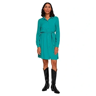 Abbildung von Vila Female Blusenkleid Taillengürtel